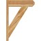 Ekena Millwork Traditional Craftsman Rough Sawn Outlooker, Western Red Cedar, 8"W x 28"D x 40"H OUT08X28X40TRA04RWR - alternate 2